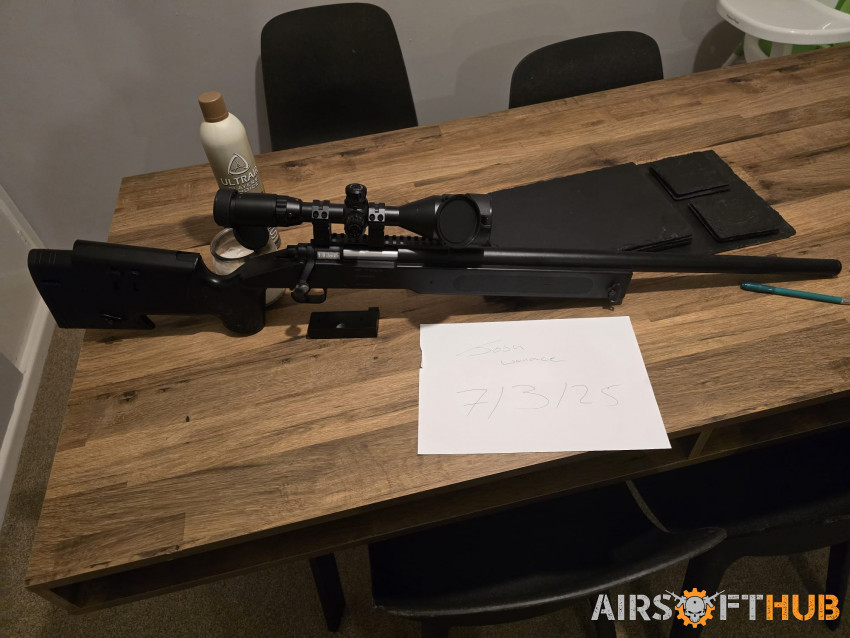 McMillan M40A3 Sniper - Used airsoft equipment