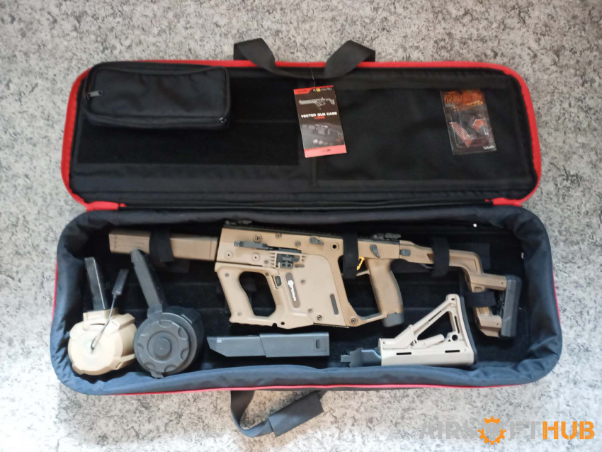 Krytac kriss vector package - Used airsoft equipment