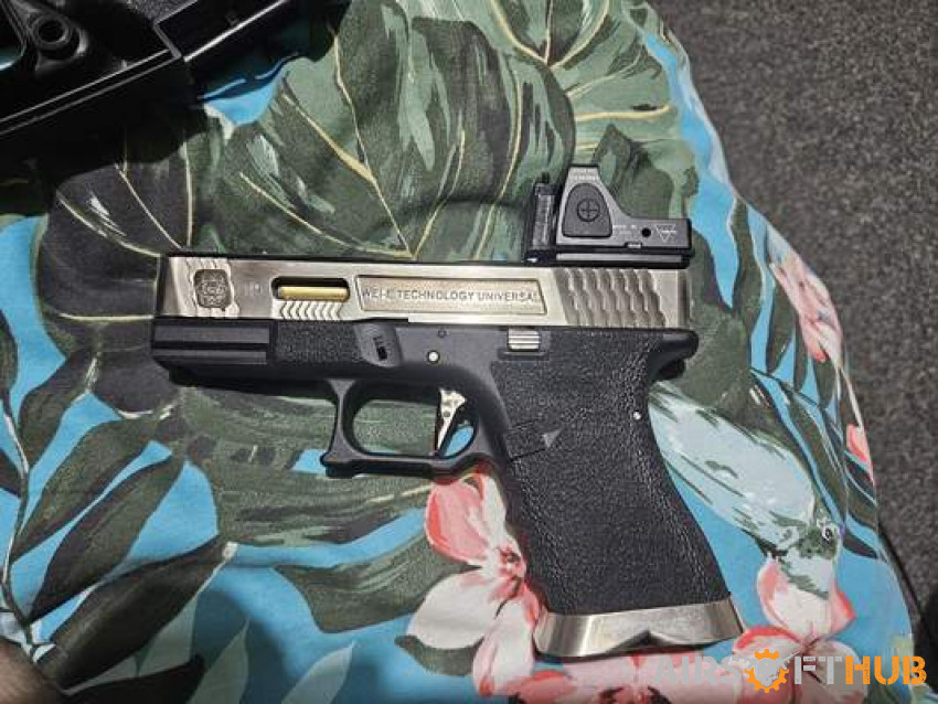 W.E wet edition 19 pistol - Used airsoft equipment