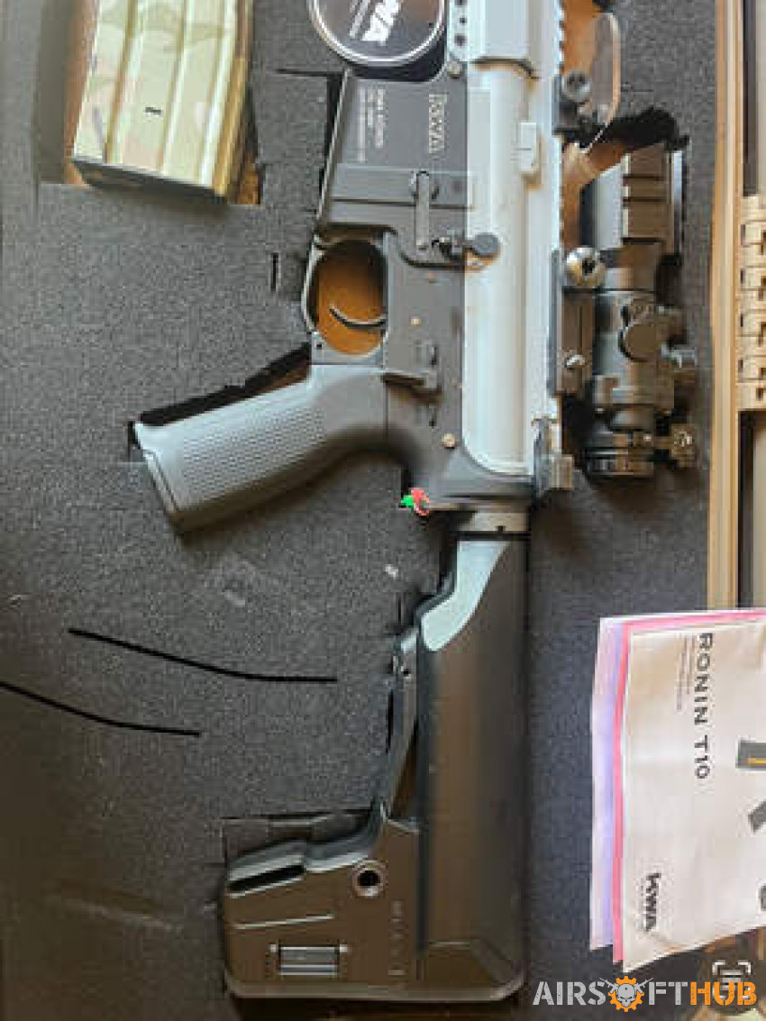 Kwa ronin t10 with gate titan - Used airsoft equipment