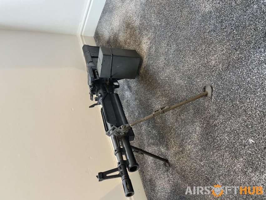 ASG M60 LMG - Used airsoft equipment