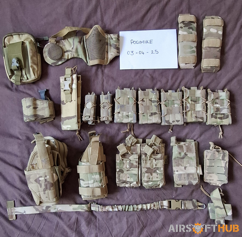 Loads of kit and Rifs - Used airsoft equipment