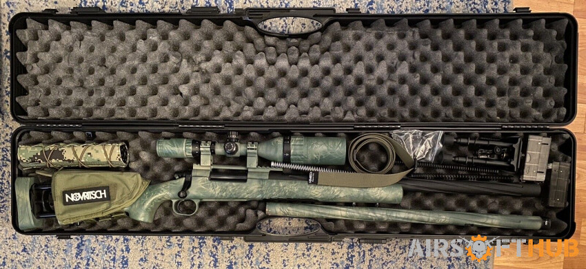 Novritsch SSG24 Airsoft Sniper - Used airsoft equipment