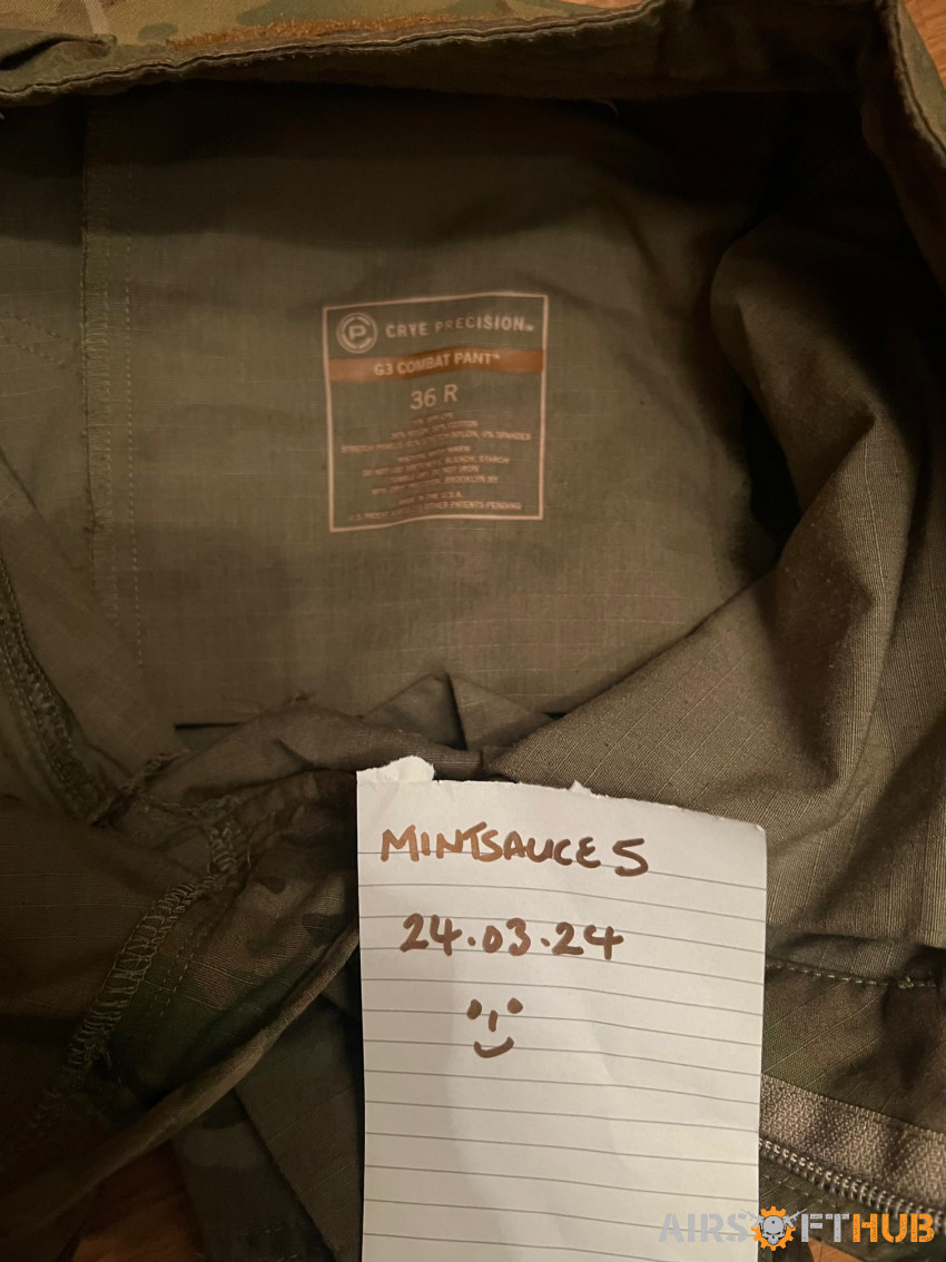 Crye G3 combat trousers - Used airsoft equipment