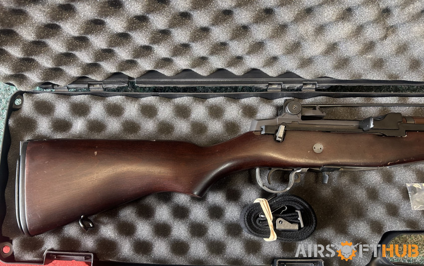G&G GR14 M14 real wood AEG - Used airsoft equipment