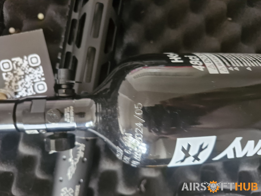 Hpa bottle line snd reg - Used airsoft equipment