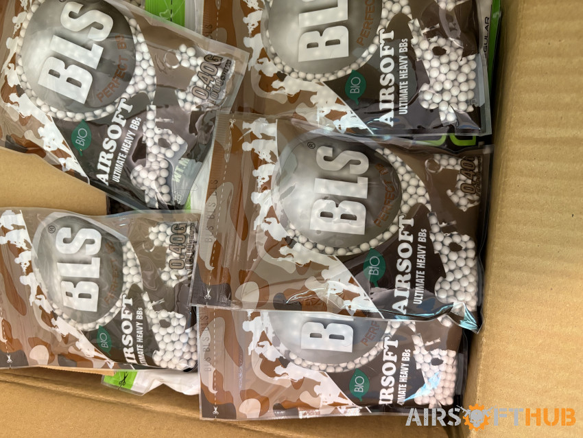 .25-.4 BBs - Used airsoft equipment