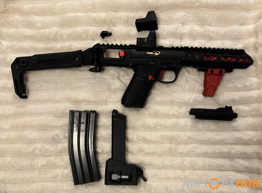 Fully Upgraded AAP-01 HPA - Used airsoft equipment
