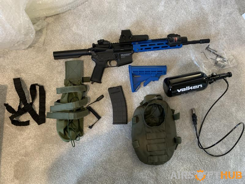Tippmann Airsoft M4 HPA V2 - Used airsoft equipment