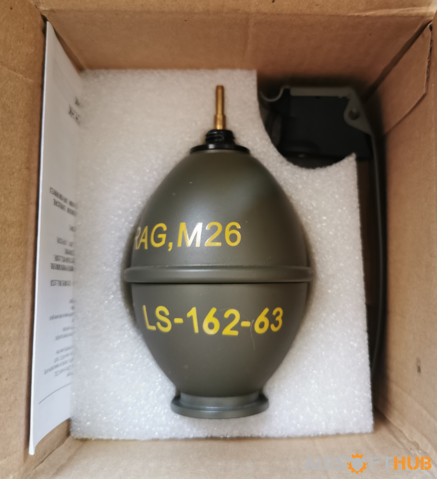 Grenade gas refill tank - Used airsoft equipment