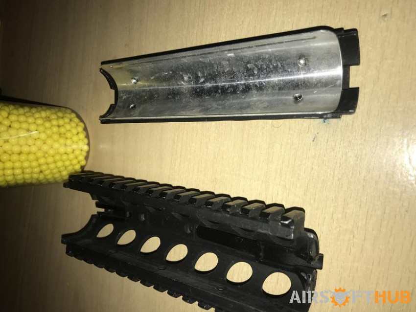 Airsoft metal hand guard M4 - Used airsoft equipment