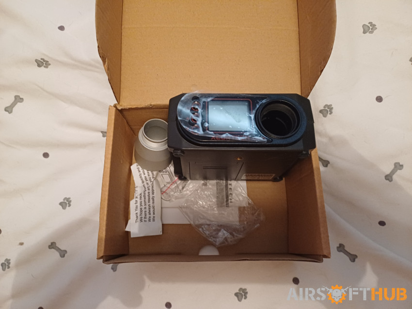 XCORTECH AIRSOFT SHOOTING CHRO - Used airsoft equipment