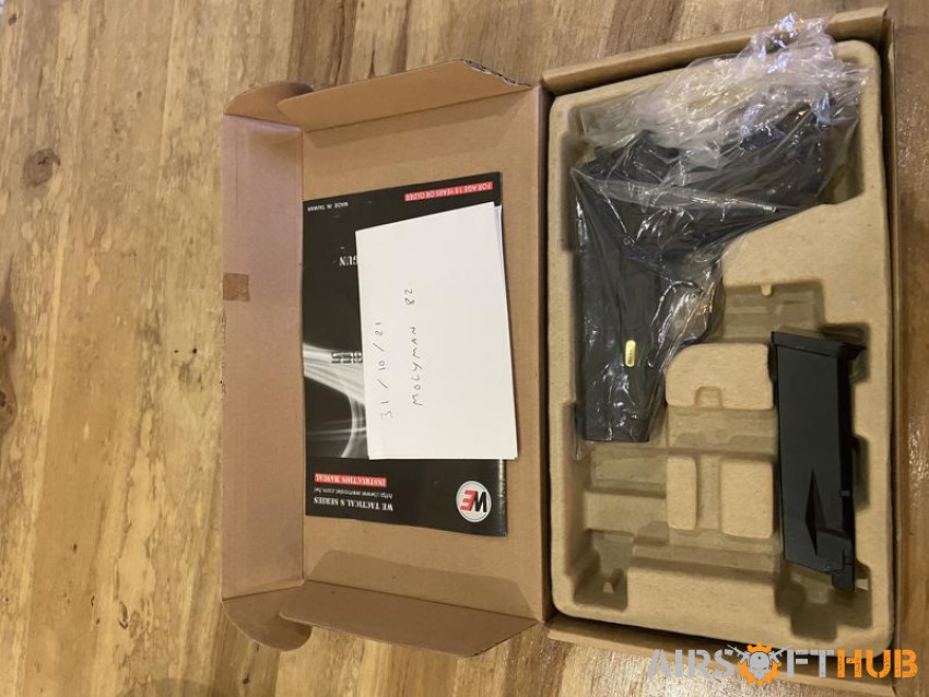 New WE Sig 228 - Used airsoft equipment