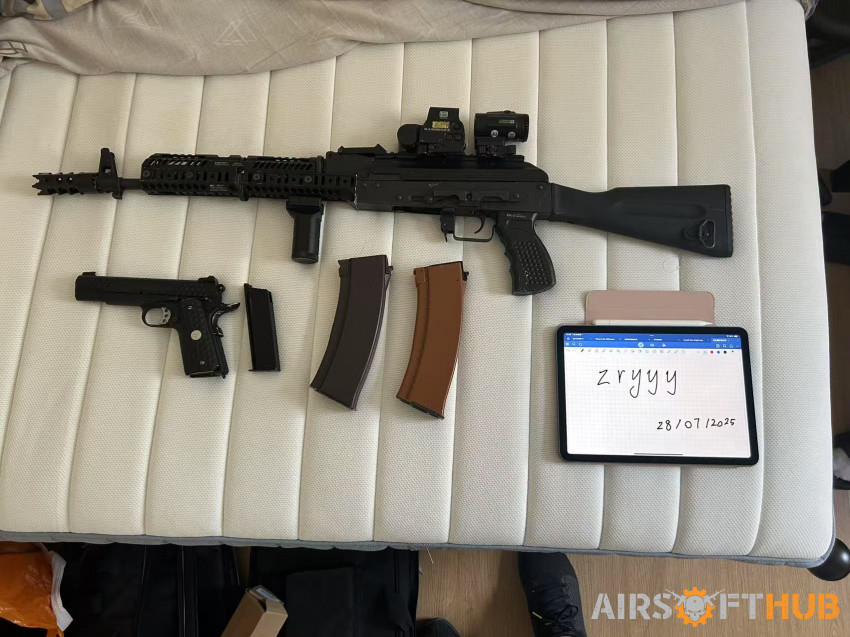 LCT AK74 & Night Hawk ak74 - Used airsoft equipment