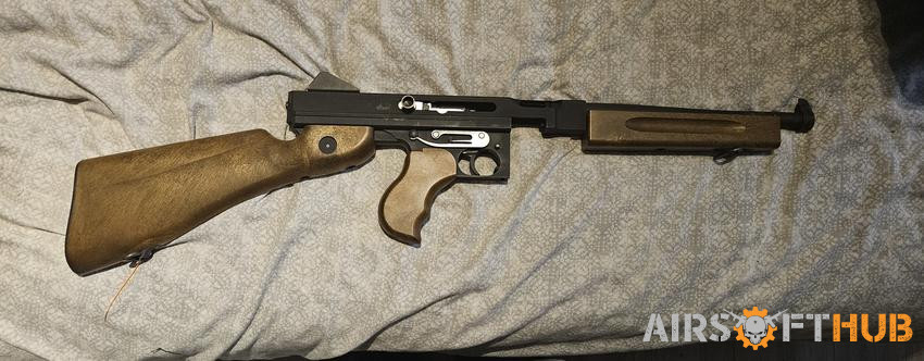 WE GBBR THOMPSON M1A1 - Used airsoft equipment