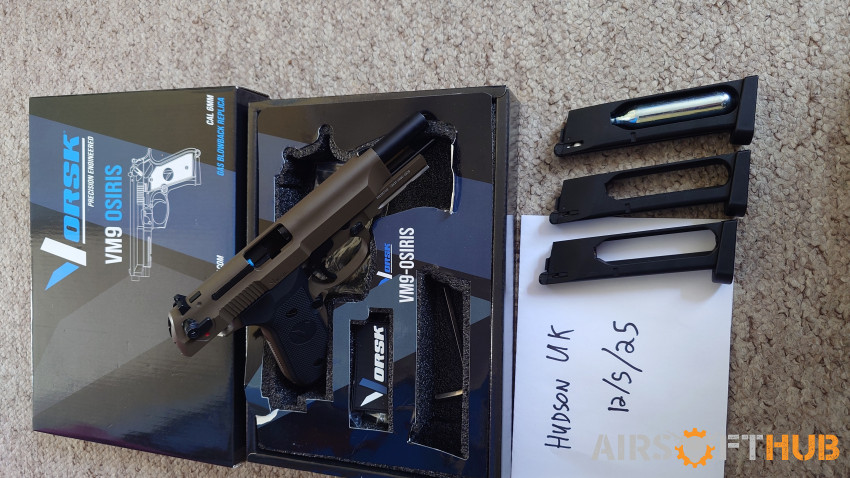 Vorsk V M9 Beretta - Used airsoft equipment