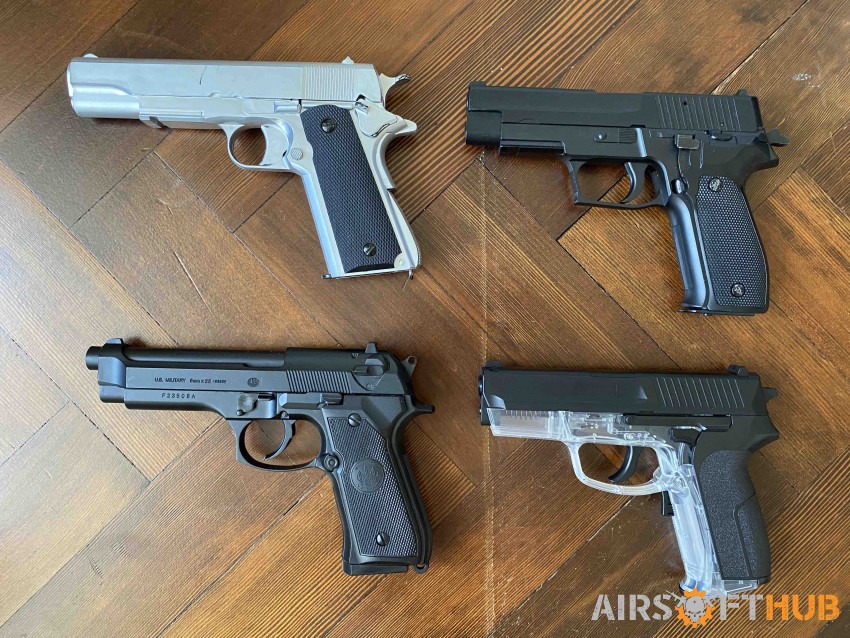 Boneyard pistols assortment - Used airsoft equipment
