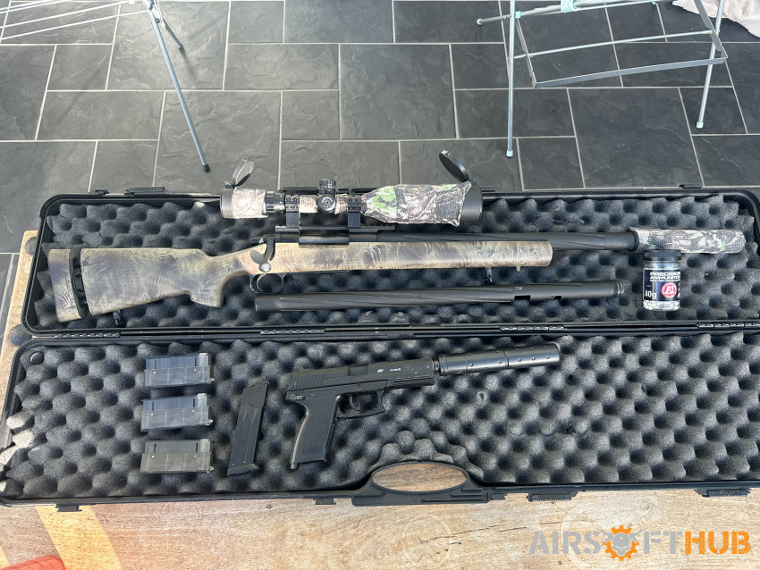 novritsch ssg24 + mk24 - Used airsoft equipment