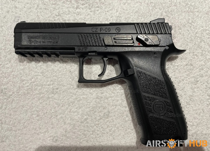Asg cz P-09 air pistol 177 - Used airsoft equipment