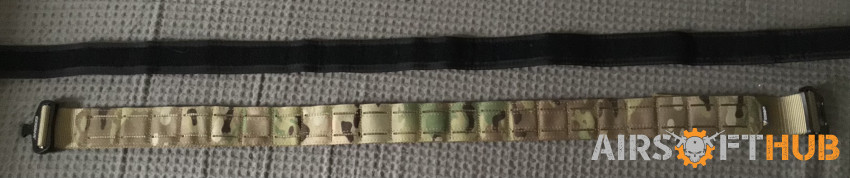 Idogear 2 piece battle belt - Used airsoft equipment