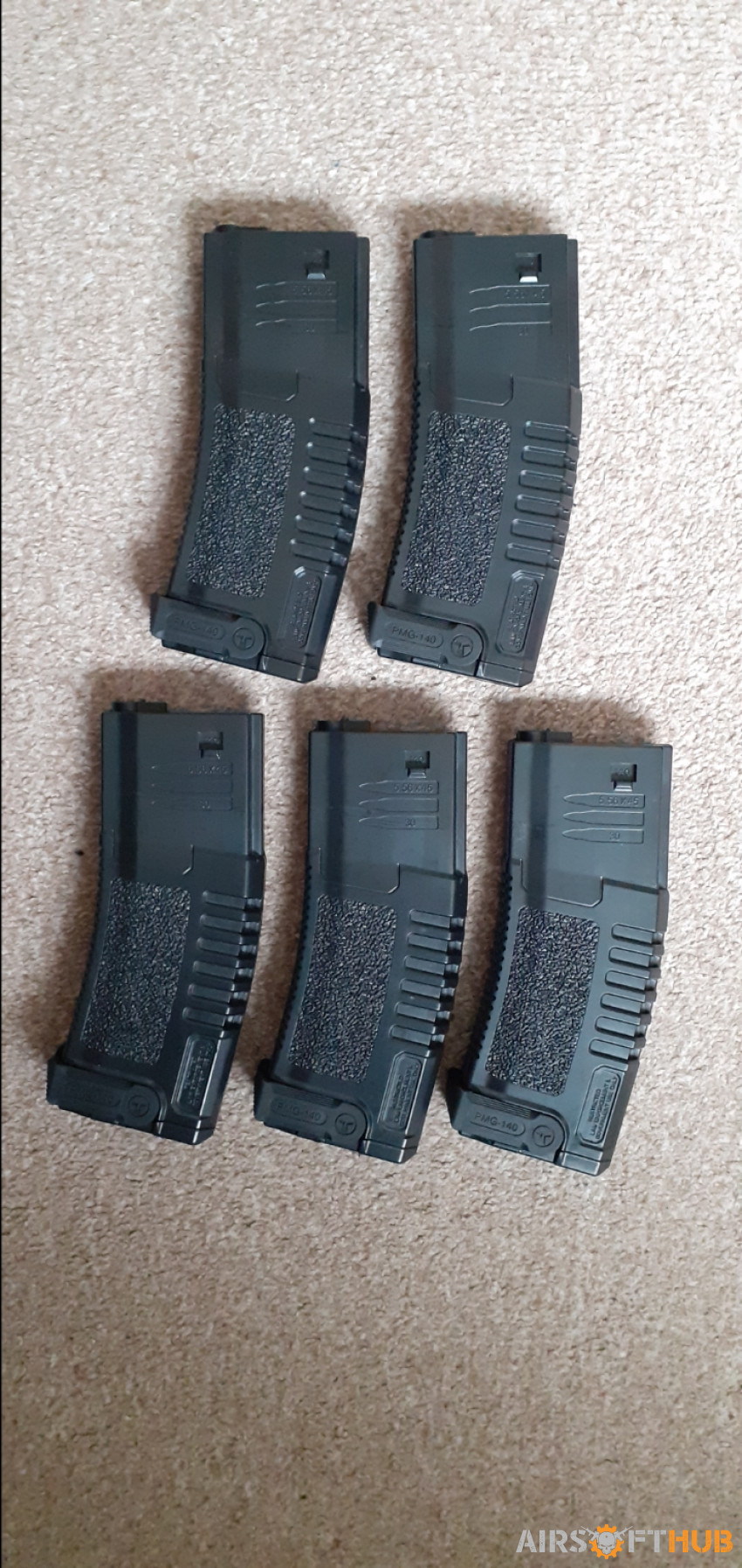Ares Amoeba M4 Mid-Cap Mags - Used airsoft equipment