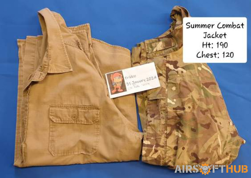 Lite Action Tan  Gear Set - Used airsoft equipment