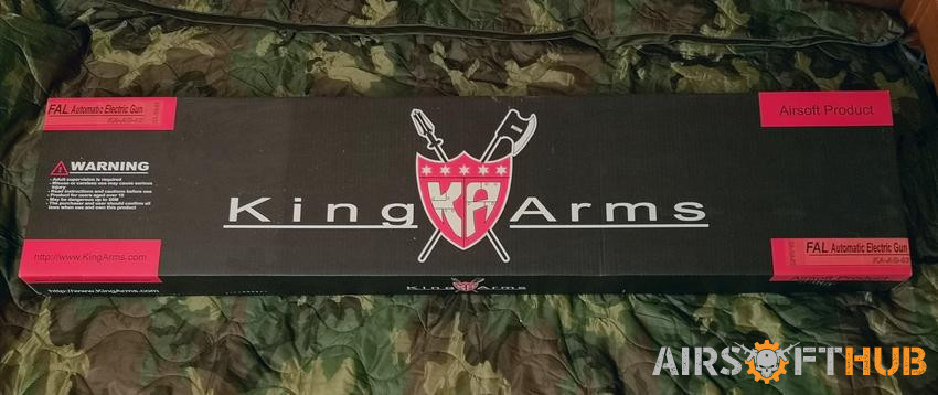 King Arms FN FAL G1 - Used airsoft equipment