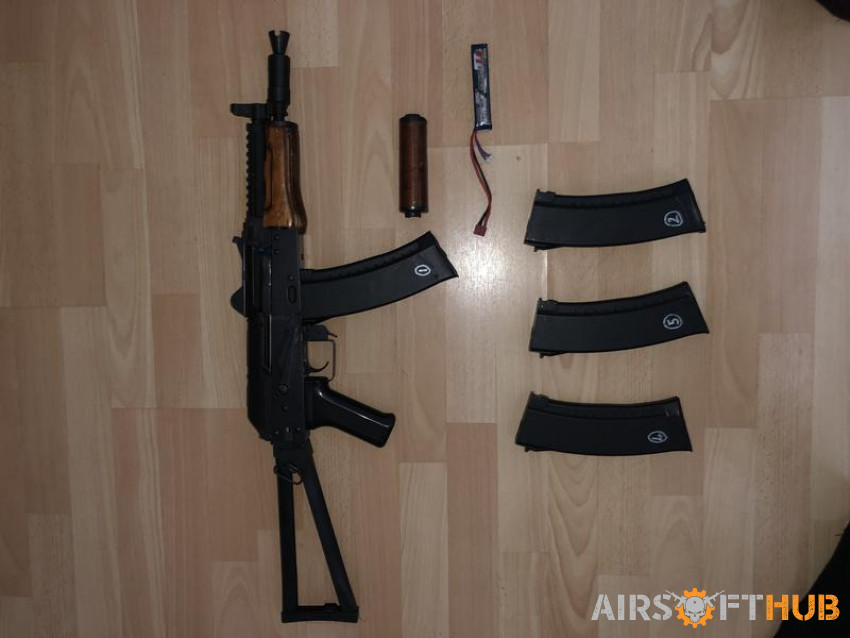 Rare G&G AK HIGHLY MODDED - Used airsoft equipment