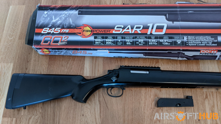 Swiss Arms Firepower SAR10 CO2 - Used airsoft equipment