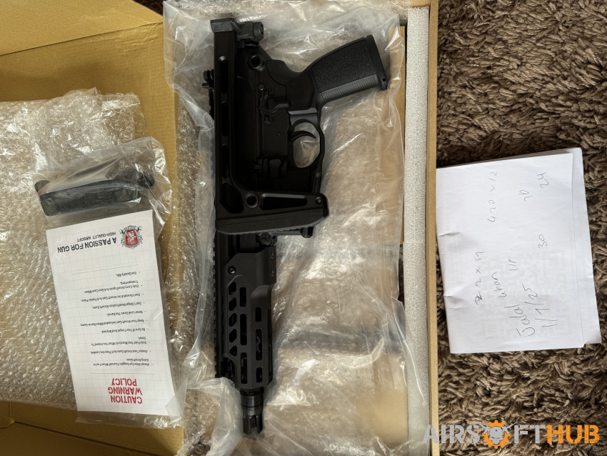 Apfg mcx rattler LT - Used airsoft equipment