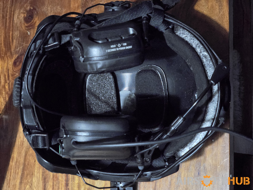 Emerson FAST MH + Earmor M32. - Used airsoft equipment