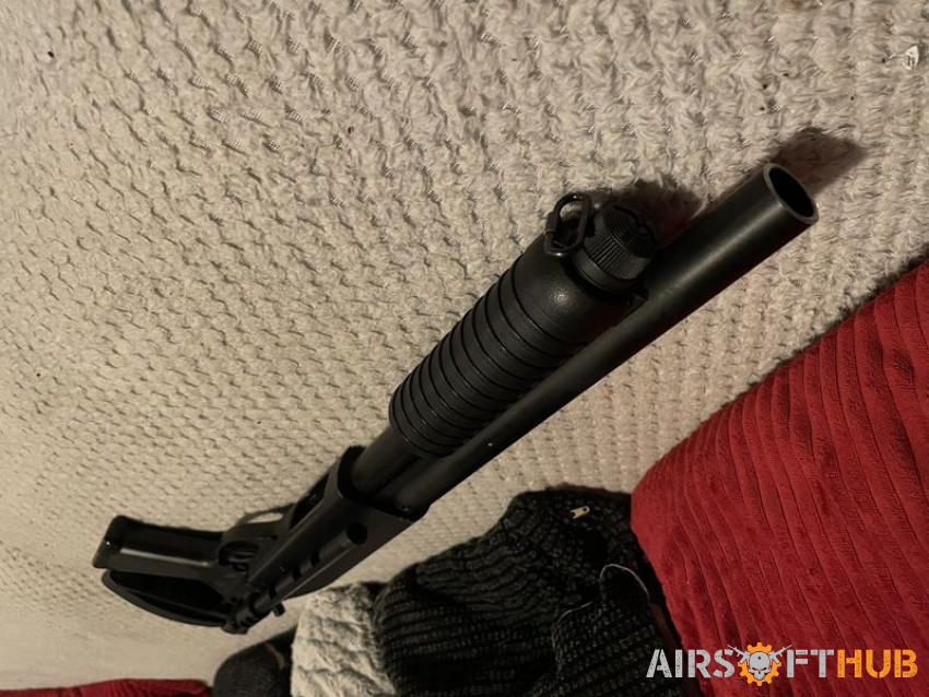 A&K M870 Tactical - Used airsoft equipment
