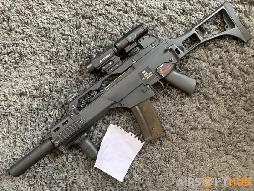 WE G39 GBBR G36 replica - Used airsoft equipment