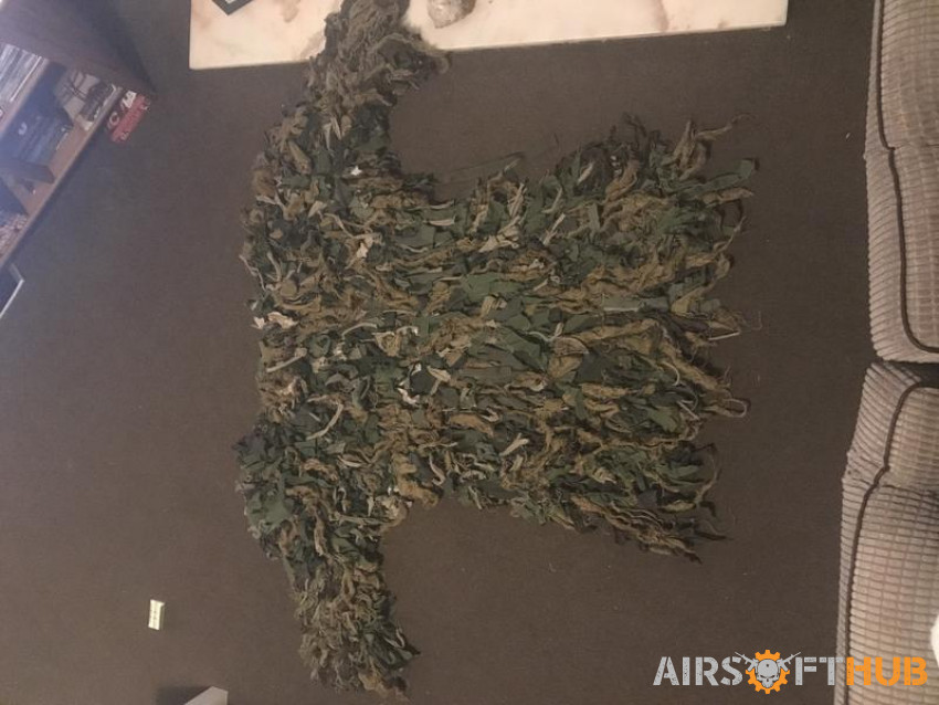 Sniper ghillie - Used airsoft equipment