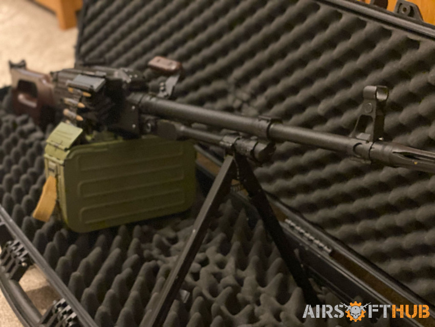 A&K PKM - SOLD - Used airsoft equipment