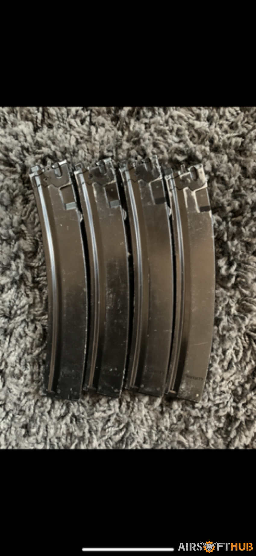 WE apache MP5 GBB mags - Used airsoft equipment