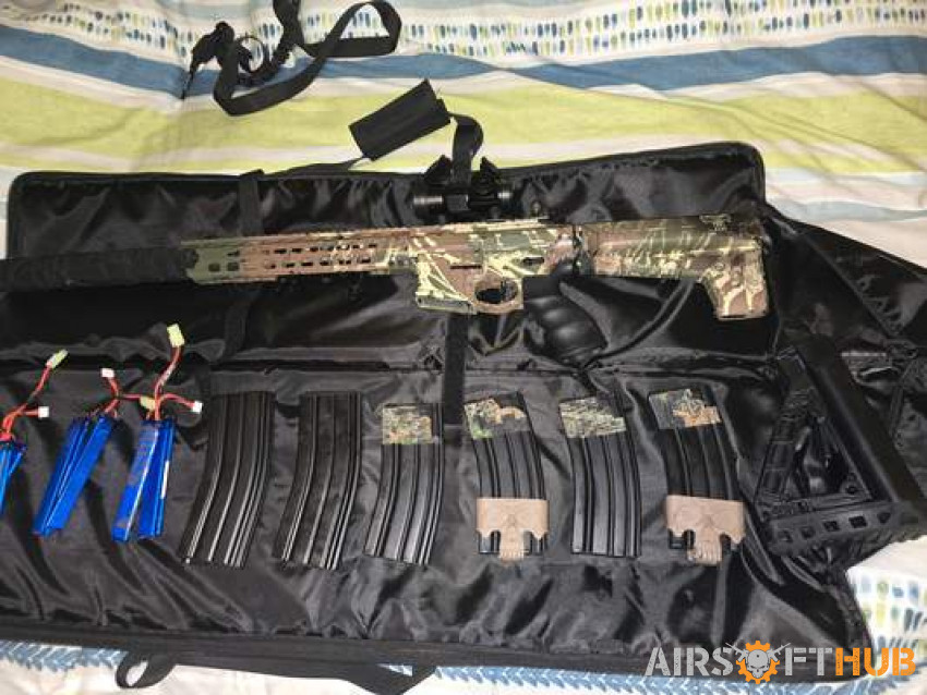 Fully upgraded gandg predator - Used airsoft equipment
