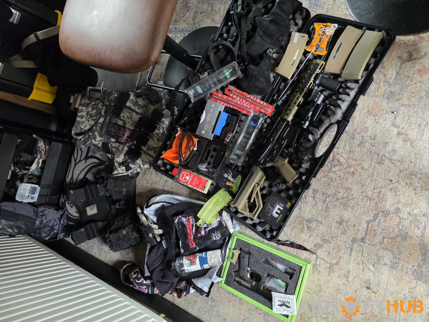 Airsoft equipment - Used airsoft equipment