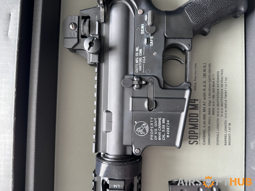 Tokyo Marui M4 SOPMOD - Used airsoft equipment