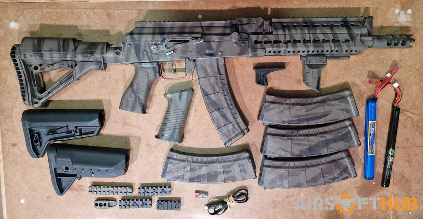 Upgraded LTC LTS AK - Used airsoft equipment