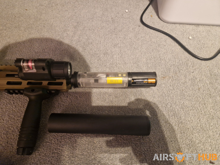 KIng Arms M4 PDW + more - Used airsoft equipment