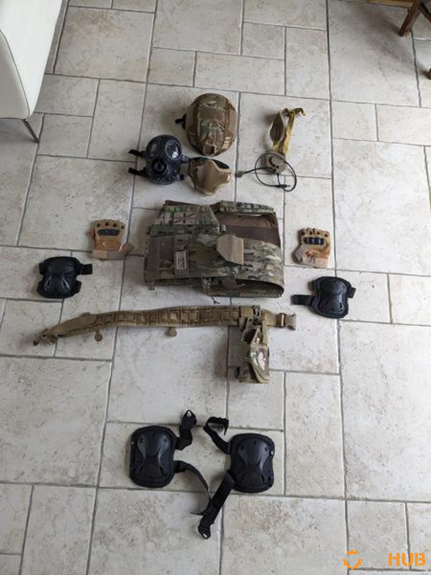 SAS CT Style Gear Set Up - Used airsoft equipment