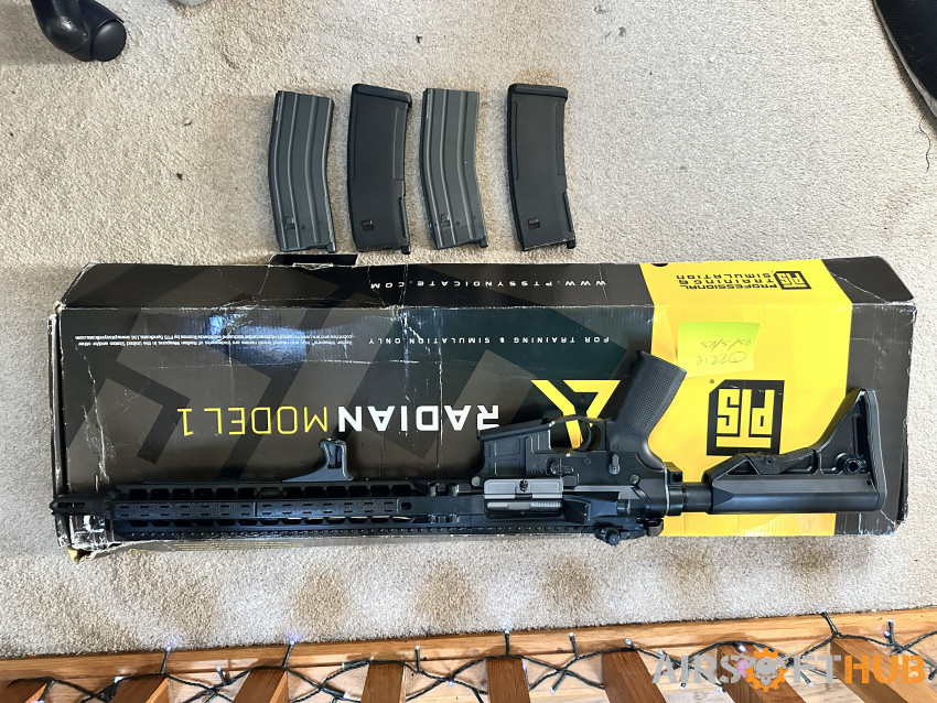 PTS Radian - Used airsoft equipment