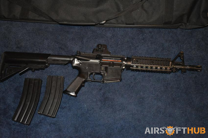Black M4A1 AEG  USED ONCE!! - Used airsoft equipment
