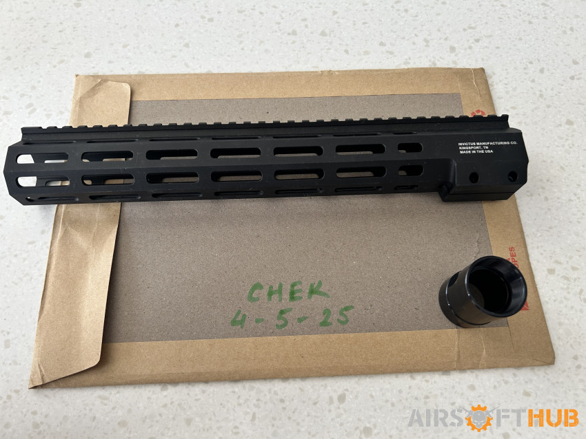 Invictus Mk1 13" rail - Used airsoft equipment