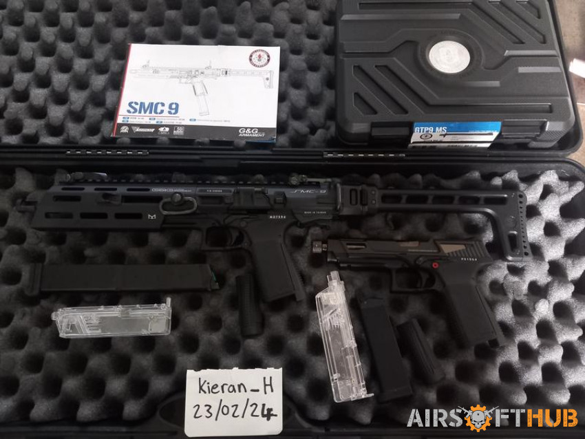 Smc9, gtp9 - Used airsoft equipment