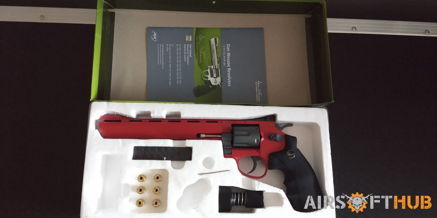 ASG Dan Wesson 8" Revolver - Used airsoft equipment