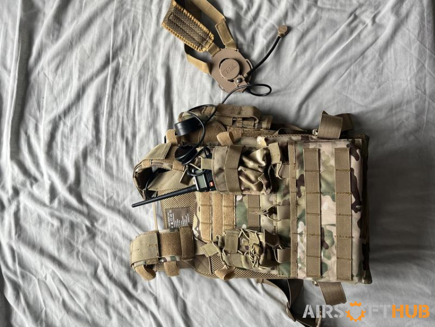 Plate carrier rig - Used airsoft equipment