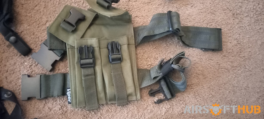 Items, warrior assault, viper - Used airsoft equipment