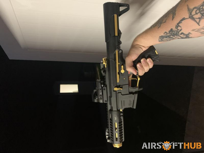 Gold ARP-9 limited edition - Used airsoft equipment